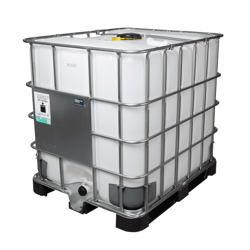 1.000l IBC Contailer auf Kunststoffpalette 1.000l IBC Contailer auf Kunststoffpalette