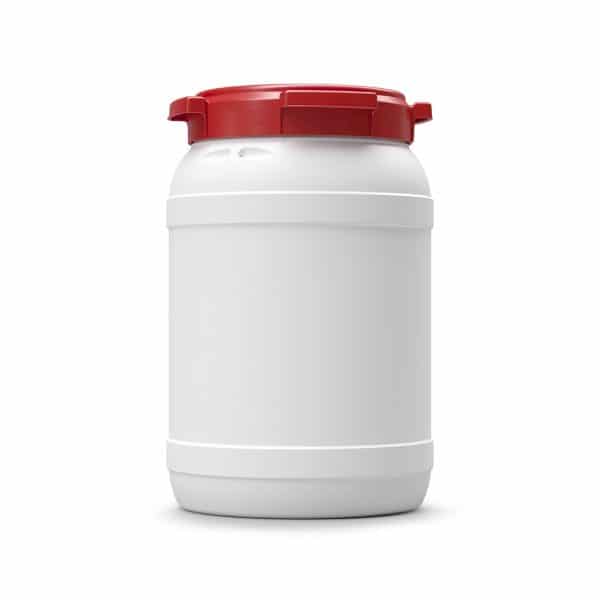 Das 20 Liter Weithalsfass dient zum Schutz des Inhaltes vor Schmutz und Feuchtigkeit