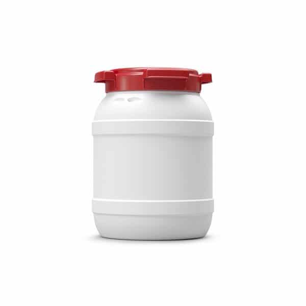 Das 6,0 Liter Weithalsfass ist praktisch zum Schutz des Inhaltes