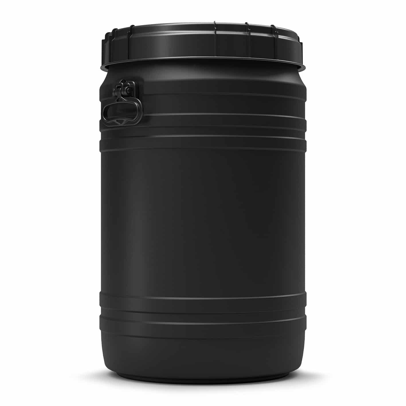 75 Liter leitfähiges Fass Das 75 Liter leitfähiges Fass schützt vor elektrostatischen Entladungen explosiver Inhalte