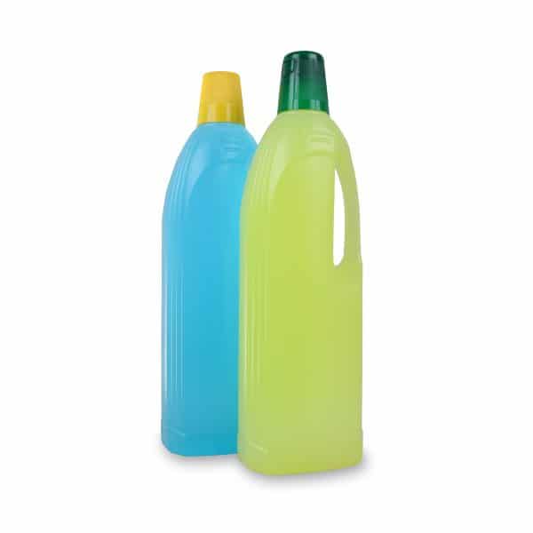 PE-Griffflasche 1 Liter in verschiedenen Farben