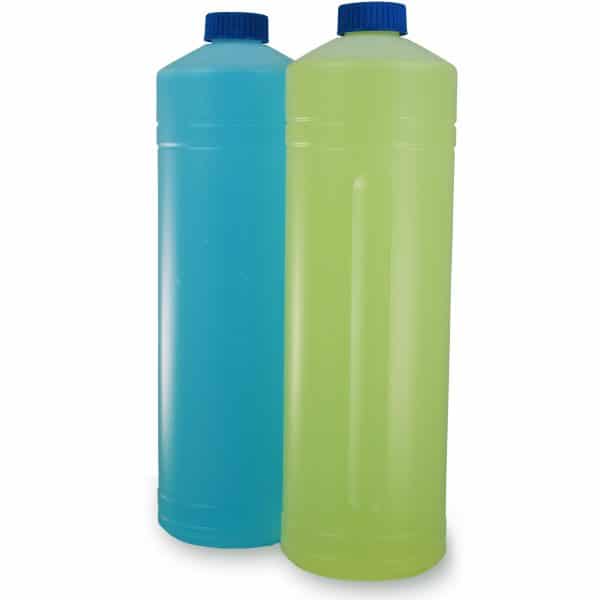 PE-Rundflasche mit/ohne Griffmulde 1 Liter
