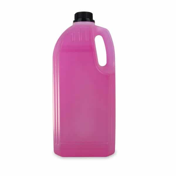 PE-Griffflasche mit einer Füllmenge von 2 Litern