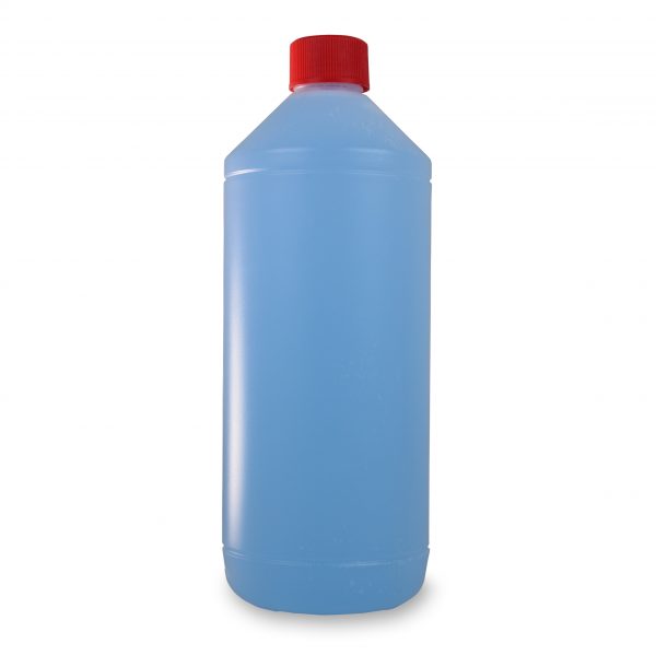 PE-Rundflasche 1 Liter in natur-transparent zur Abfüllung von Flüssigkeiten