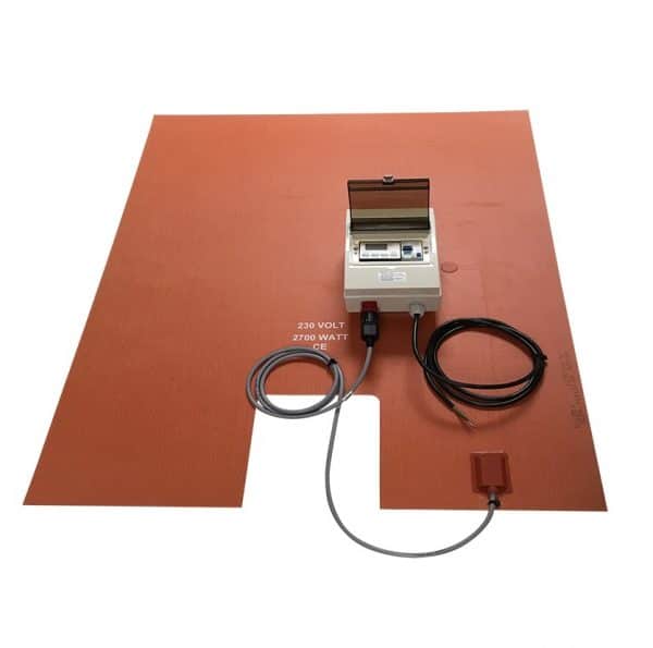 Bodenheizer mit 2700 W für IBC Container